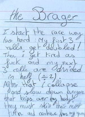 The Bragger - Original Card