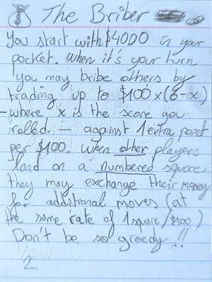 The Briber - Original Card